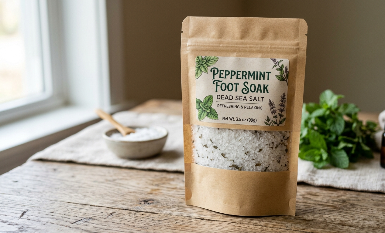 Peppermint Foot Soak